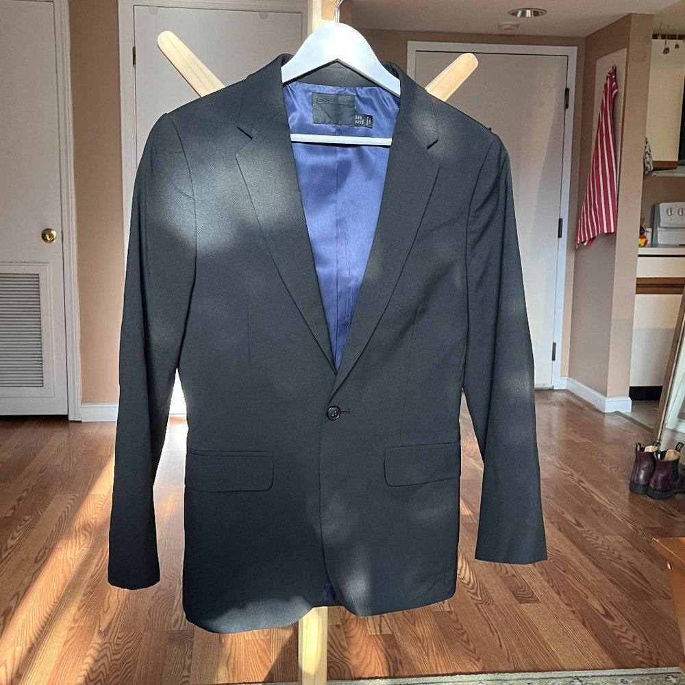 Men's Black Slim Fit Suit